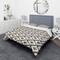 Designart 'Boxes Illustration' Scandinavian Bedding Set - Duvet Cover & Shams
